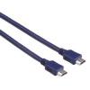 Кабель HDMI (m-m), 1.5 м, синий, Hama     [OnC] (H-20162)