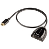 Переключатель HDMI 2-в-1, пассивный, поддержка HDCP, 1080p, черный, Hama     [ObV] (H-42553)