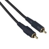 Кабель RCA "тюльпан" (m-m), digital, 0.75 м, позолоченные контакты, двойное экранирование, *, черный, Hama     [ObA] (H-42720)
