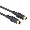 Кабель S-Video (m-m), 1.0 м, позолоченные контакты, ***, черный, Hama     [ObV] (H-42725)