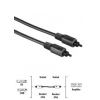 Кабель оптический ODT (Toslink) (m-m), 1.5 м, ***, черный, Hama     [ObA] (H-42935)