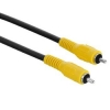 Кабель RCA "тюльпан" (m-m), 1.0 м, черный, Hama     [ObV] (H-43140)