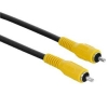 Кабель RCA "тюльпан" (m-m), 10.0 м, черный, Hama     [ObV] (H-43151)