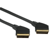 Кабель Scart (m-m), 5.0 м, позолоченные контакты, ***, черный, Hama     [ObV] (H-43174)