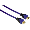 Кабель HDMI 1.3 (m-m), 1.5 м, позолоченные контакты, синий, Hama     [ObV] (H-43509)