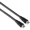 Кабель HDMI 1.3 (m-m), 1.5 м, позолоченные контакты, 1440p, 3D, текстильная оплетка, черный, Hama     [OnE] (H-56553)