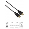 Кабель HDMI 1.3 (m-m), 1.8 м, тонкий, 1080р, позолоченные контакты, ***, черный, Hama     [ObC] (H-78412)