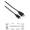 Кабель HDMI 1.3 A-C (mini) (m-m), 1.8 м, тонкий, позолоченные контакты, 1080p, ***, черный, Hama     [ObC] (H-78413)