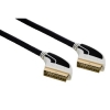Кабель Scart (m-m), 3.0 м, позолоченные контакты, ***, черный, Hama     [ObH] (H-79002)