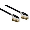 Кабель Scart (m-m), 5.0 м, позолоченные контакты, ***, черный, Hama     [ObH] (H-79003)