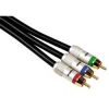 Кабель YUV 3xRCA "тюльпан" (m-m), 3.0 м, позолоченные контакты, ***, черный, Hama     [ObH] (H-79036)