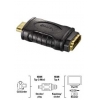 Адаптер HDMI 1.3 A-C (mini) (f-m), позолоченные контакты, 1080p, ***, черный, Hama     [ObV] (H-83006)