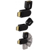 Адаптер HDMI 1.3 (m-f), штекеры поворачиваются в одной плоскости, позолоченные контакты, ***, черный, Hama     [ObV] (H-83088)