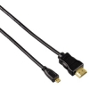 Кабель HDMI 1.4 A-D(micro) (m-m), 2.0 м, Ethernet, позолоченные контакты, ***, черный, Hama     [ObV] (H-83094)