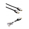 Кабель HDMI 1.3 (m-m), 1.5 м, позолоченные контакты, 1080p, 3D, черный, Hama     [ObE] (H-83123)
