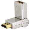 Адаптер HDMI 1.3 (m-f) поворотный, 1080p, Hama     [ObE] (H-83129)