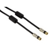 Кабель SAT, F-Plug - F-Plug, quad-shielded, 100dB, 5.0m, Hama     [ObE] (H-83114)