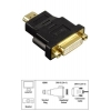 Адаптер HDMI (m) - DVI/D (f), позолоченные штекеры, черный, Hama     [ObC] (H-34036)