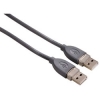 Кабель USB 2.0 A-A (m-m), *, 1.8 м, серый, Hama     [ObC] (H-39664)