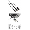 Кабель USB 2.0 2*A-mini B (B5) (m-m), 1.0 м, для внешних жестких дисков с повышенным энергопотреблением, *, черный, Hama     [ObN] (H-39748)