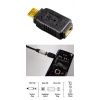 Адаптер USB 2.0 micro USB (m) - mini USB (f), позолоченные контакты, ***, черный, Hama     [ObC] (H-39877)