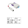 Адаптер для мыши PS/2-Serial, 0.15 м, серый, Hama     [ObC] (H-41772)
