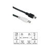 Кабель USB 2.0 "On the Go" mini A - mini B (m-m), 1.8 м, черный, Hama     [ObC] (H-41847)