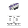 Адаптер Serial 9 pin D (m-m), компактный, Hama     [ObC] (H-41970)