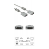 Кабель DVI Dual Link (m-m), 5.0 м, High Quality, серый, Hama     [ObC] (H-42137)