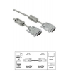 Кабель DVI Dual Link (m-m), 3.0 м, High Quality, серый, Hama     [ObC] (H-42140)
