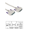 Кабель для переключателей serial 25 pin D (m-m), 1.8 м, Hama     [ObC] (H-42177)