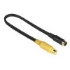 Адаптер S-Video (m) - RCA (f), 0.2 м, позолоченные контакты, Hama     [ObC] (H-45019)
