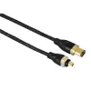 Кабель FireWire 4p/6p (m-m), 2.0 м, позолоченные контакты, High Quality, черный, Hama     [ObC] (H-45031)