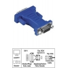 Адаптер DVI (m) - VGA 15 pin HDD (f), синий, Hama     [ObC] (H-45073)