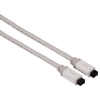 Кабель FireWire 9p/9p (m-m), подходит для Mac Pro/MacBook, 1.5 м, позолоченные контакты, белый, Hama     [OhQ] (H-53210)