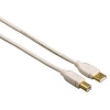 Кабель USB 2.0 A-B (m-m), 1.0 м, экранированный, белый, Hama     [ObC] (H-53705)