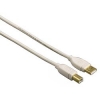 Кабель USB 2.0 A-B (m-m), 1.8 м, экранированный, белый, Hama     [ObC] (H-53706)