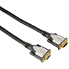 Кабель VGA удлинительный 15p/15p (m-f), 1.8 м, двойное экранирование, ферритовый фильтр, *****, черный, Hama     [ObC] (H-54537)