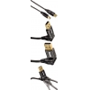Кабель USB 2.0 A-B (m-m), штекер A - вращающийся на 360гр., 1.8 м, позолоченные контакты, черный, Hama     [ObC] (H-54550)