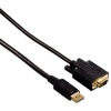 Кабель DisplayPort - VGA (m-m), 1.8 м, позолоченные контакты, ***, черный, Hama     [ObC] (H-54592)