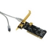 Плата портов FireWire PCI (2 внешних порта+1 внутренний) + кабель FireWire, Hama     [ObC] (H-62750)