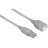 Кабель USB 2.0 A-A (m-f) удлинительный, 5.0 м, *, серый, Hama     [ObC] (H-78400)