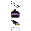 Кабель DisplayPort (m-m), 1.8 м, позолоченные контакты, двойное экранирование, ***, черный, Hama     [ObC] (H-78442)