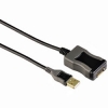 Кабель USB 2.0 A-A (m-f) удлинительный активный, 5.0 м, ***, черный, Hama     [ObC] (H-78482)
