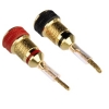 Штекеры для акустических систем Banana Flex Pin (m), 4 шт., позолоченные контакты, Avinity     [ObL] (H-107585)