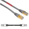 Патч-корд Cross Over 8p8c (RJ45) (m-m), CAT5e, STP, 3.0 м, 1000 Мбит/с, позолоченные контакты, серый, Hama     [ObC] (H-45058)
