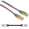 Патч-корд Cross Over 8p8c (RJ45) (m-m), CAT5e, STP, 10.0 м, 1000 Мбит/с, позолоченные контакты, серый, Hama     [ObC] (H-45063)