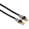 Патч-корд 8p8c (RJ45) (m-m), CAT6, STP, ***, позолоченные контакты, 15.0 м, черный, Hama     [ObC] (H-53755)