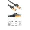 Патч-корд 8p8c (RJ45) (m-m), CAT5e, STP, 1.0 м, 1000 Мбит/с, позолоченные контакты, экранированный, *, серый, Hama     [ObC] (H-78422)