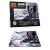 Коврик для мыши профессиональный игровой SteelSeries QcK AION  тряпичный, размер 250mmx210mm чёрный (63325)